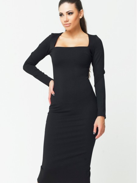 Malaeva Платье D11-44-черный-M-L
