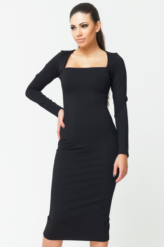 Malaeva Платье D11-44-черный-M-L