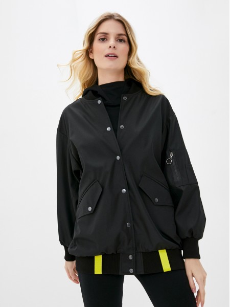 Malaeva Куртка SD222-L-M-черный-ж-OneSize