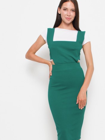 Malaeva Платье SK100016-зеленый-S-M
