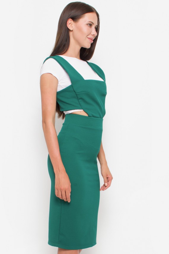 Malaeva Платье SK100016-зеленый-S-M