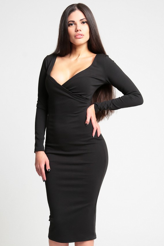 Malaeva Платье D100013-черный-S-M