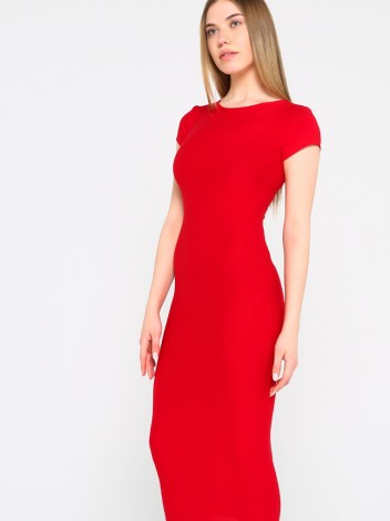 Malaeva Платье D115001-02-красный-S-M