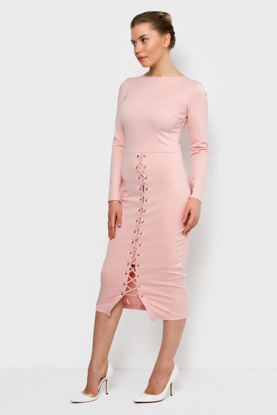 Malaeva Платье SD-D10005L-M-розовый-S-M