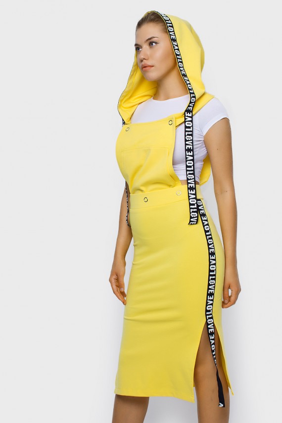Malaeva Платье SK001-M-желтый-S-M