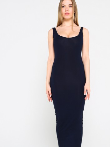 Malaeva Платье D115001-01-синий-S-M