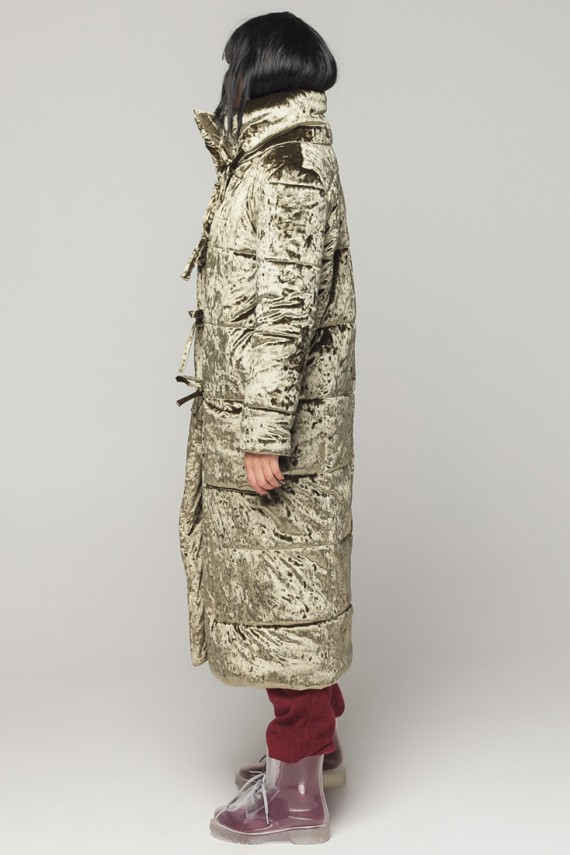 Malaeva Куртка утепленная J855011-20-оливковый-one-size