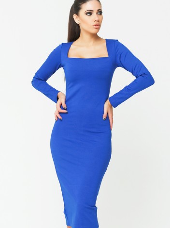 Malaeva Платье D11-44-синий-S-M