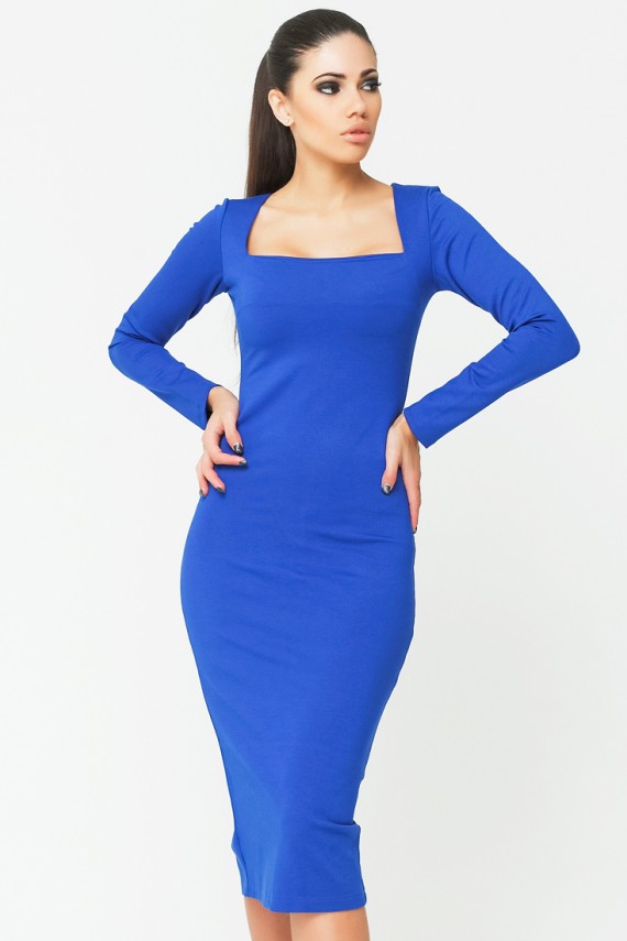 Malaeva Платье D11-44-синий-M-L