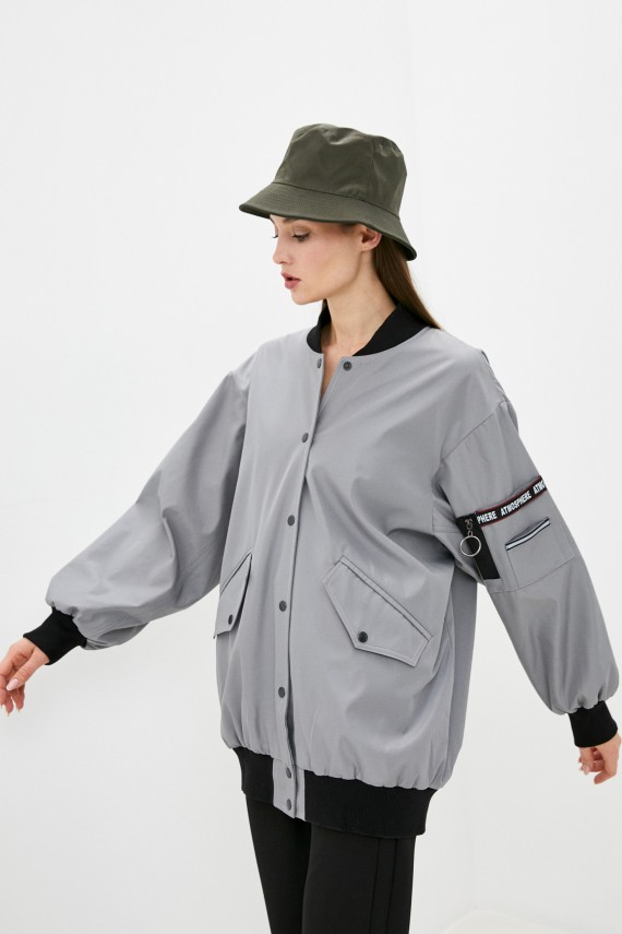 Malaeva Куртка SD205-600L-M-светло-серый-OneSize
