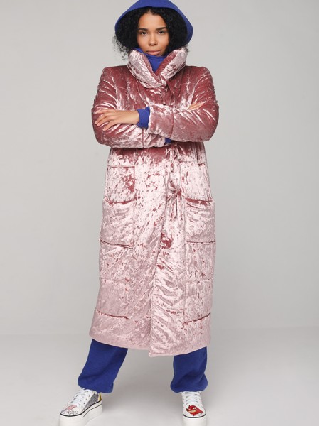 Malaeva Куртка утепленная J855011-20-розовый-one-size