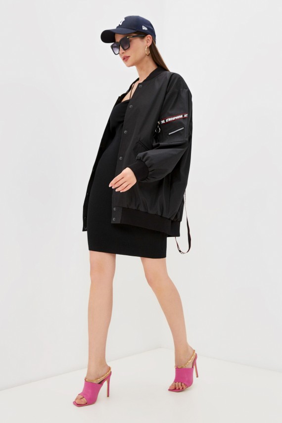Malaeva Куртка SD205-1M-черный-L-OneSize