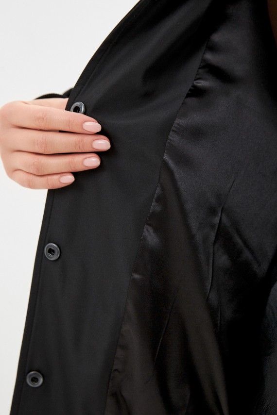 Malaeva Куртка SD205-1M-черный-L-OneSize
