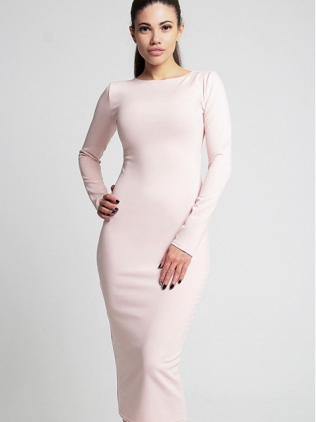 Malaeva Платье D11-бледно-розовый-M-L