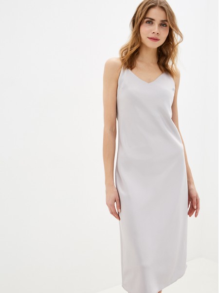 Malaeva Платье SD-D5909-100-L-M-серый-S-M-