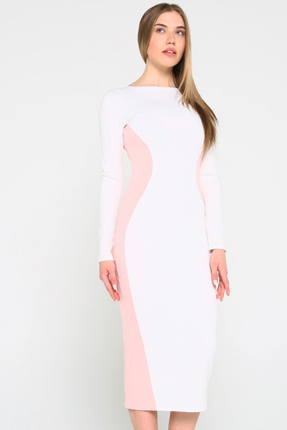 Malaeva Платье D11-11-молочный-M-L