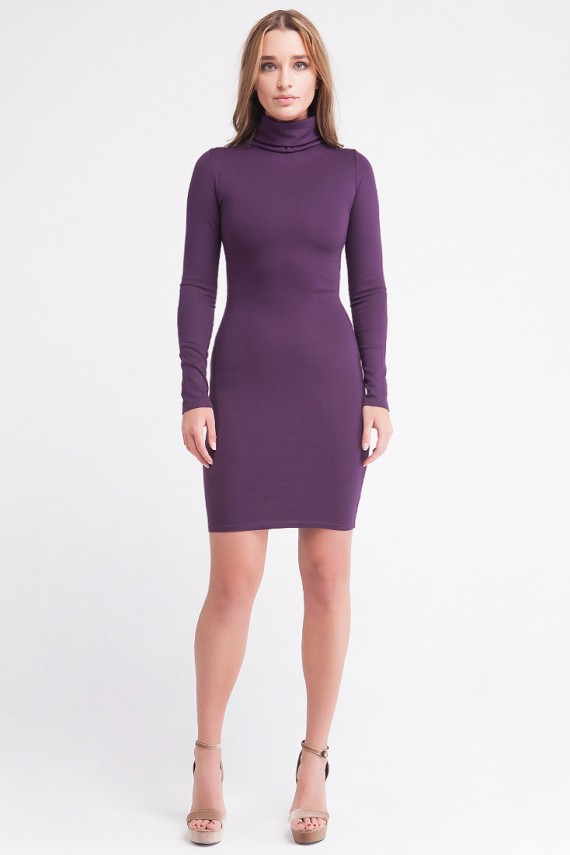 Malaeva Платье D12-10-фиолетовый-S-M